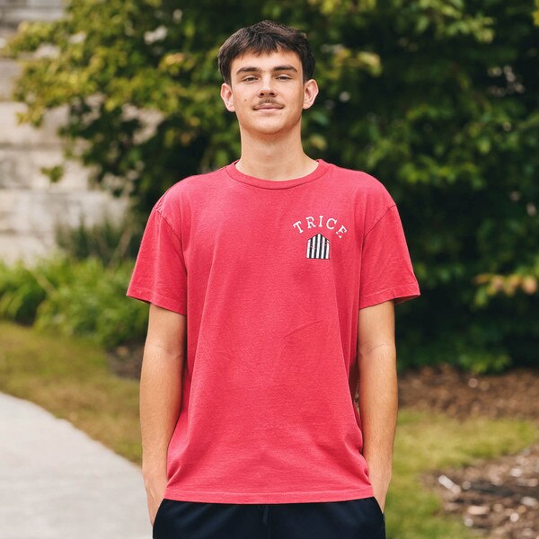 Homefield Trice Legacy Collection Cardinal Trice Heavy Weight 2-Sided T-Shirt